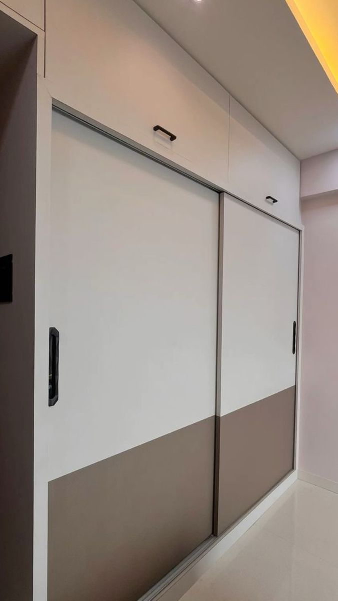 White Sliding Wardrobe